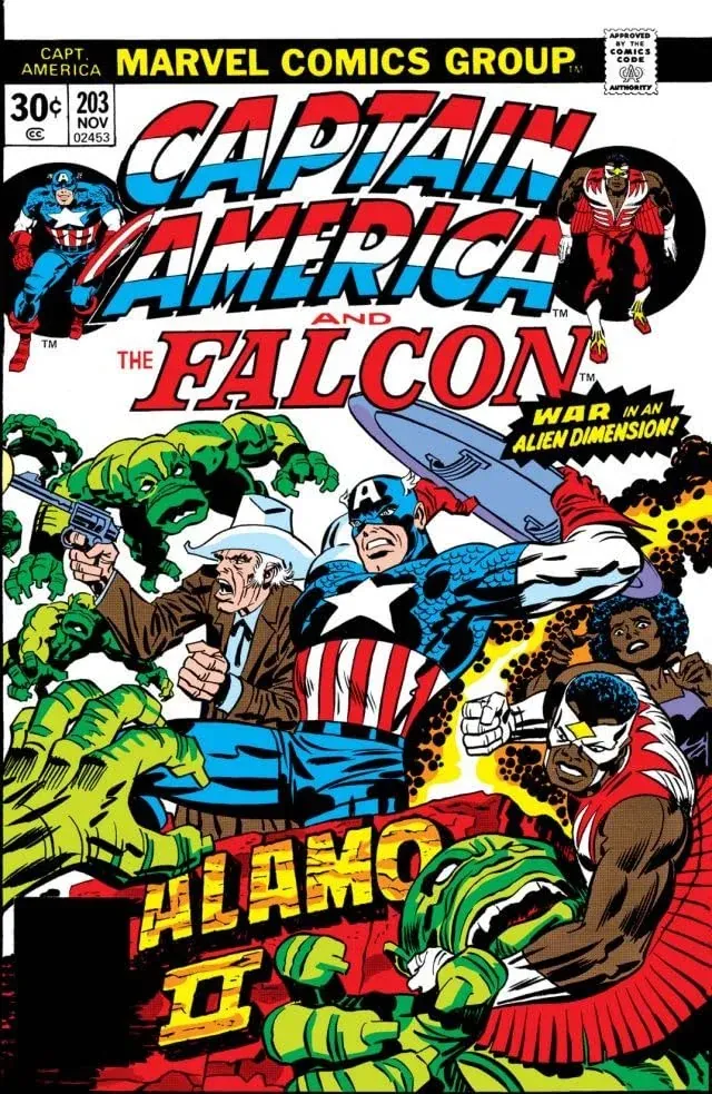 Cover of Captain America #203
