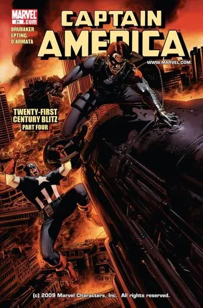 Cover of Captain America #21