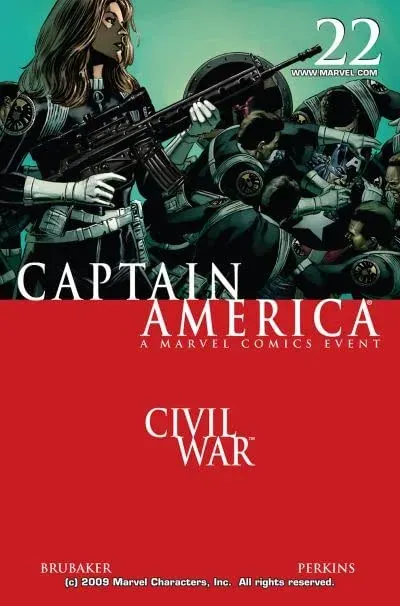 Cover of Captain America #22