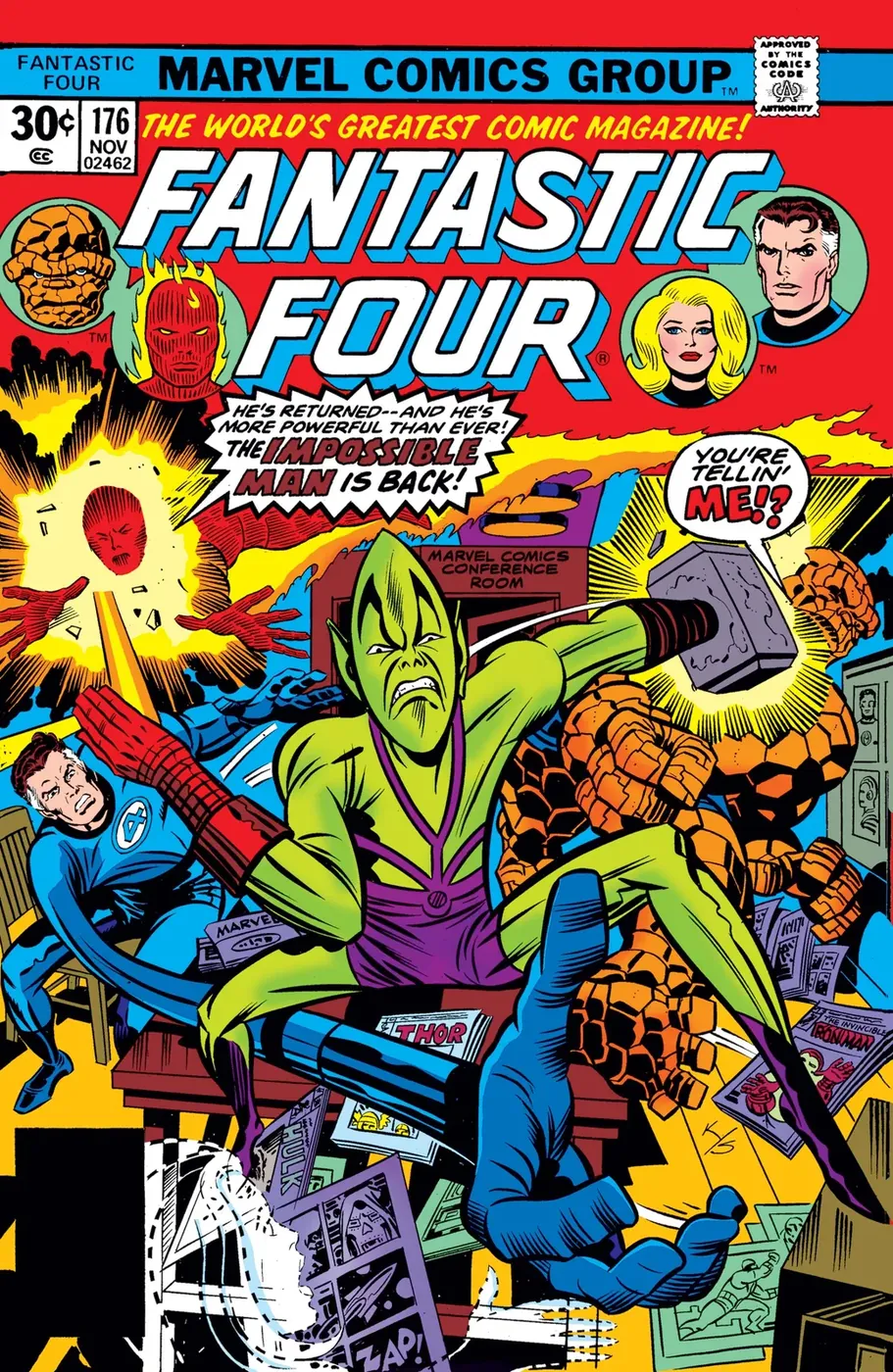Cover of Fantastic Four #176