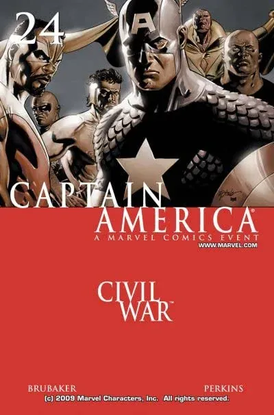 Cover of Captain America #24