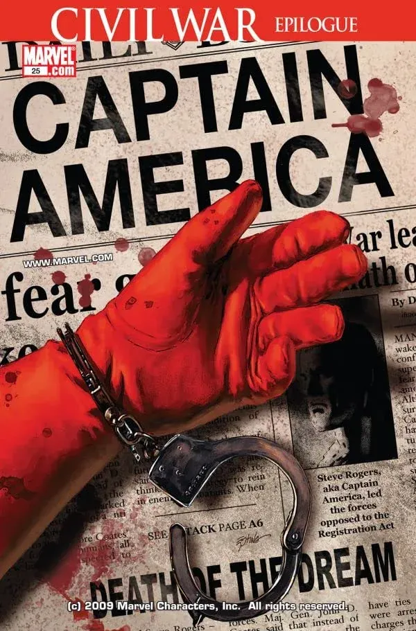 Cover of Captain America #25