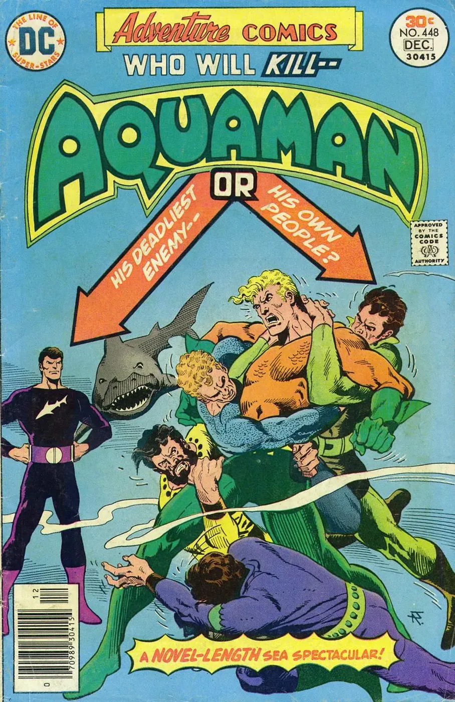 Cover of Adventure Comics #448
