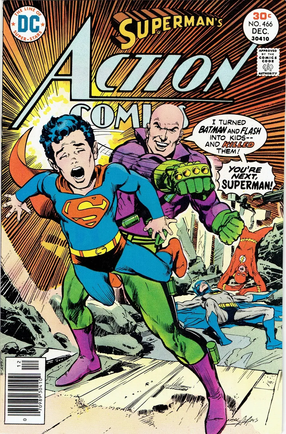 Cover of Action Comics #466