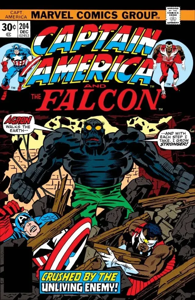 Cover of Captain America #204