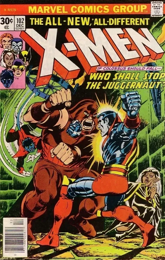 Cover of The X-Men #102