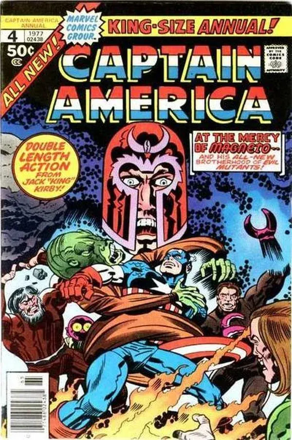 Cover of Captain America Annual #4