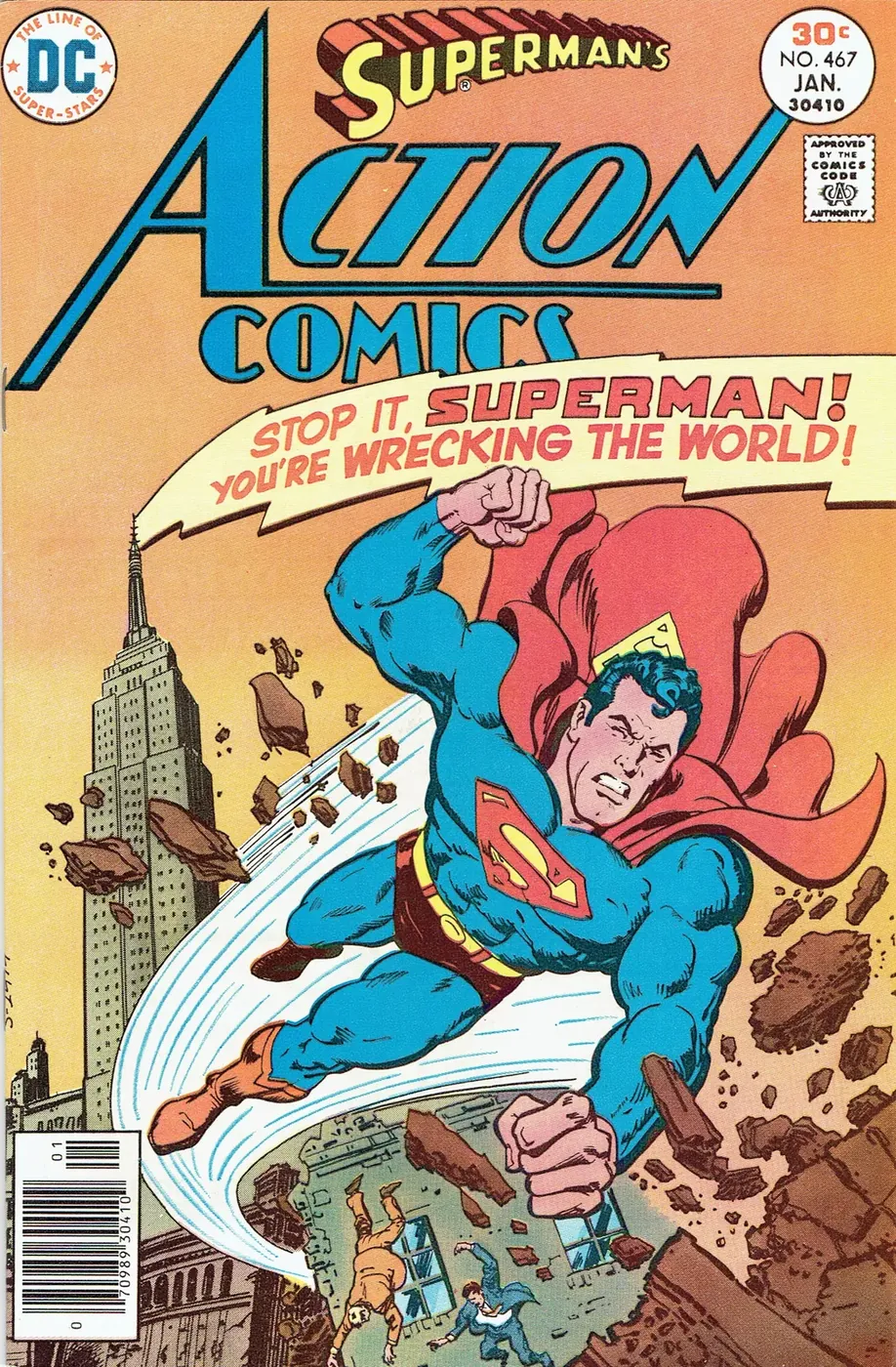 Cover of Action Comics #467