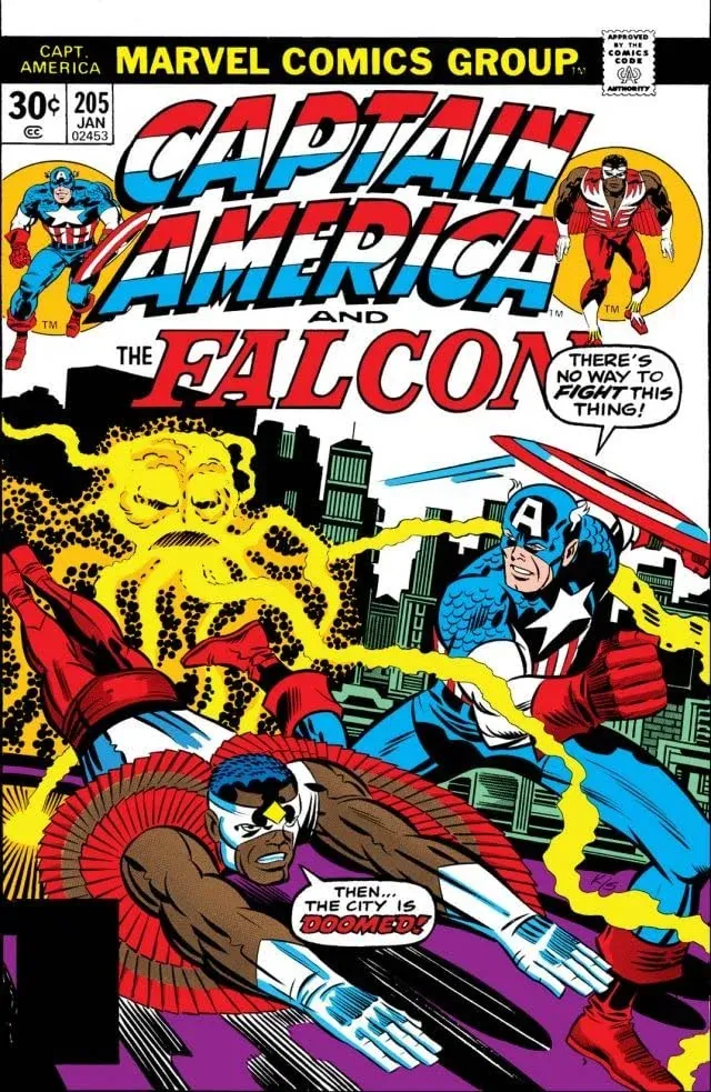 Cover of Captain America #205