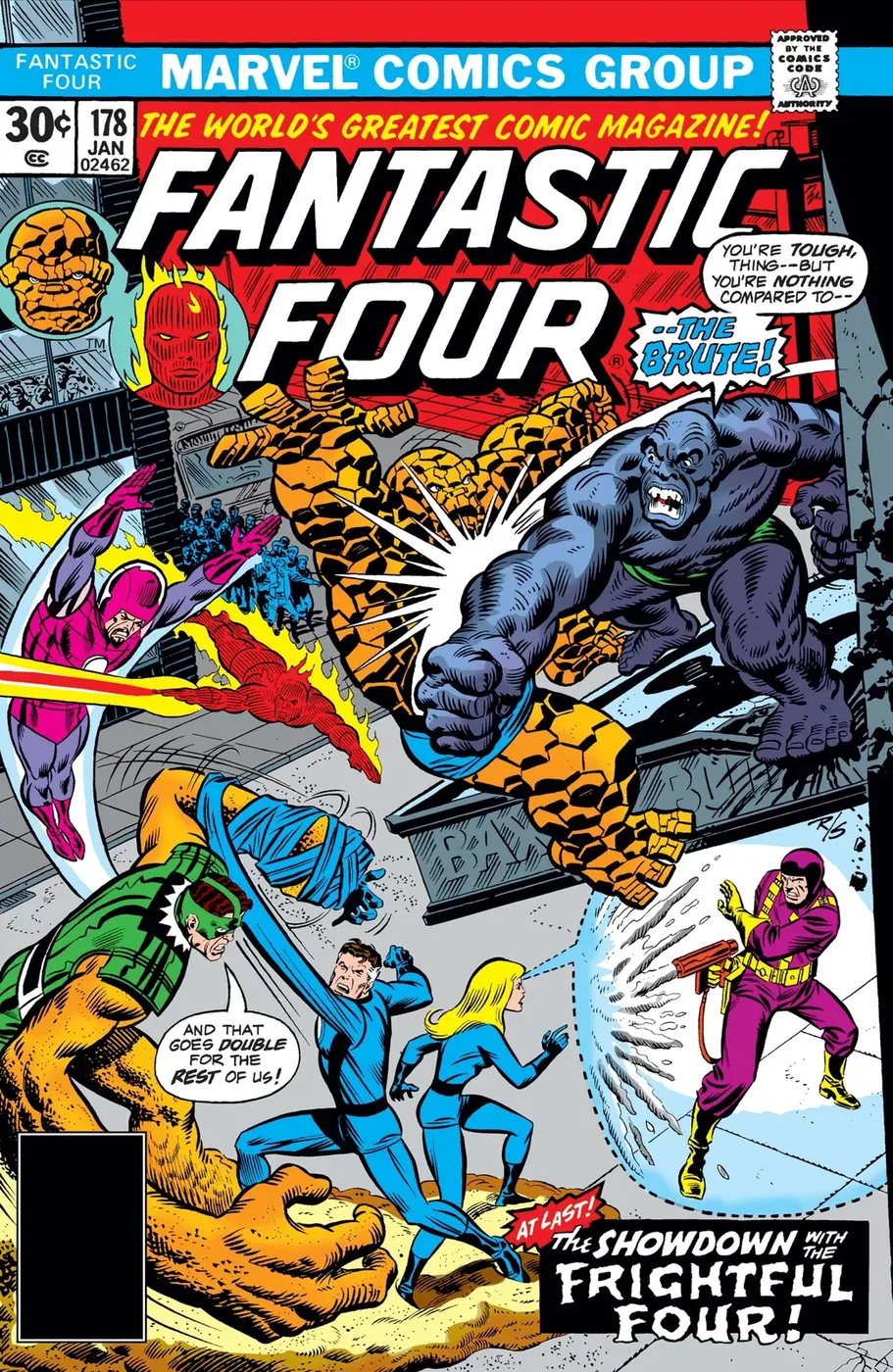 Cover of Fantastic Four #178
