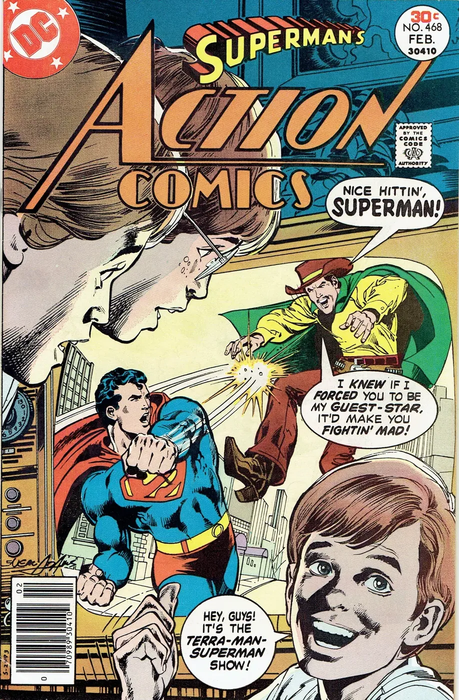 Cover of Action Comics #468
