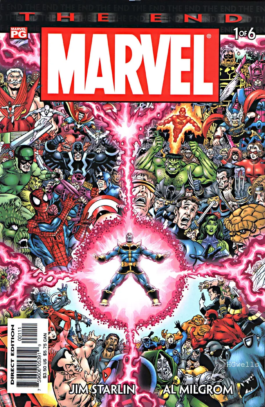Cover of Marvel Universe: The End #1