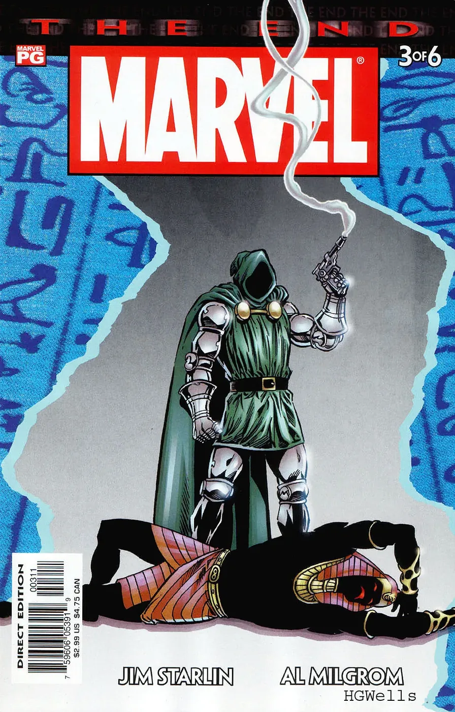 Cover of Marvel Universe: The End #3