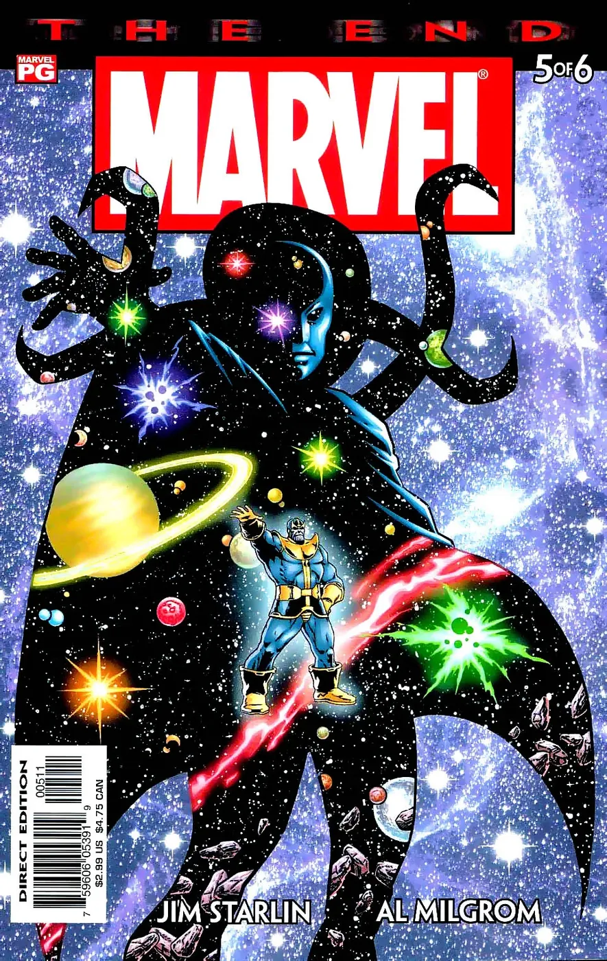 Cover of Marvel Universe: The End #5