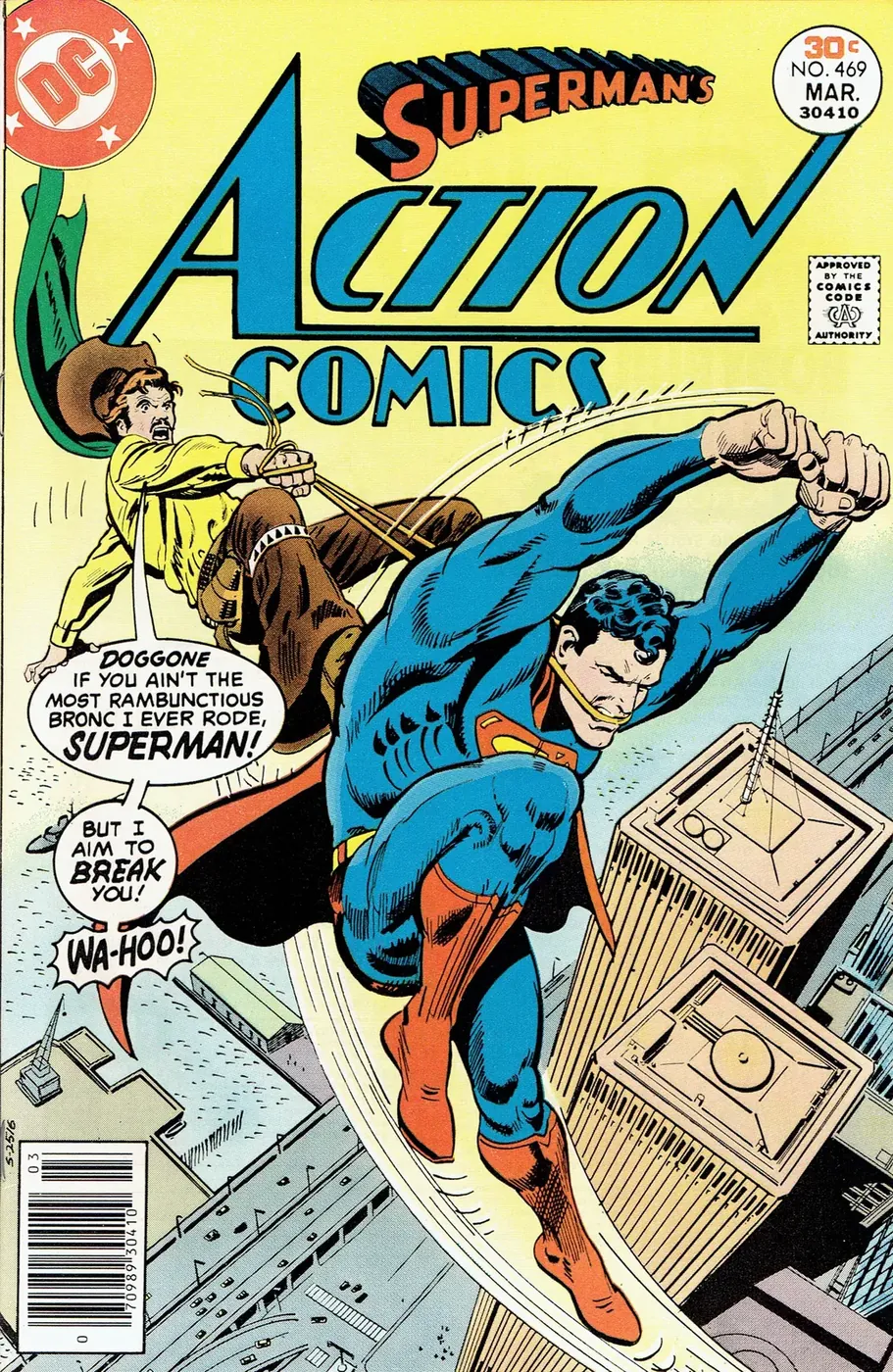 Cover of Action Comics #469