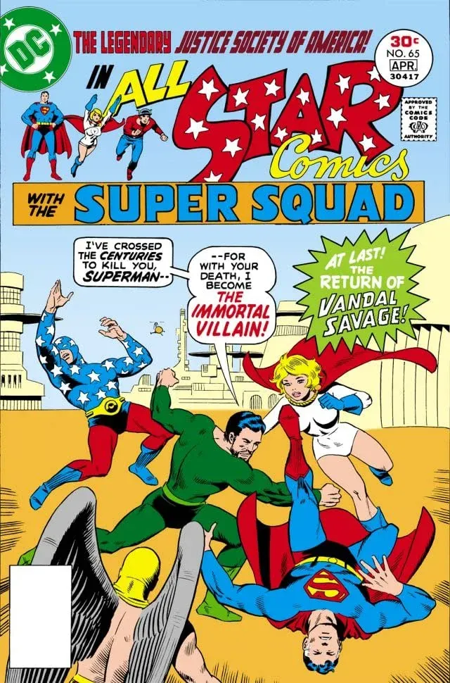 Cover of All-Star Comics #65