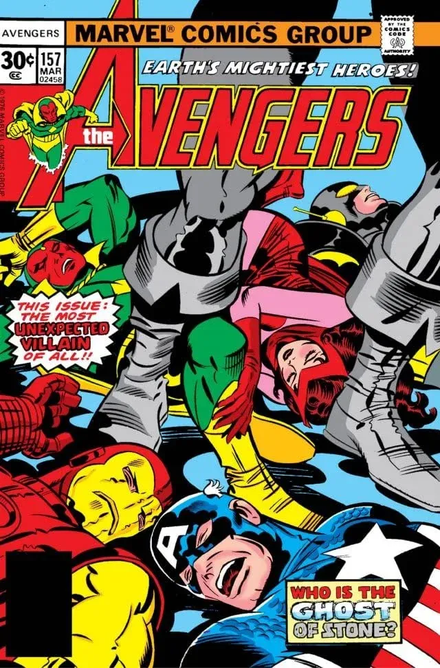 Cover of The Avengers #157