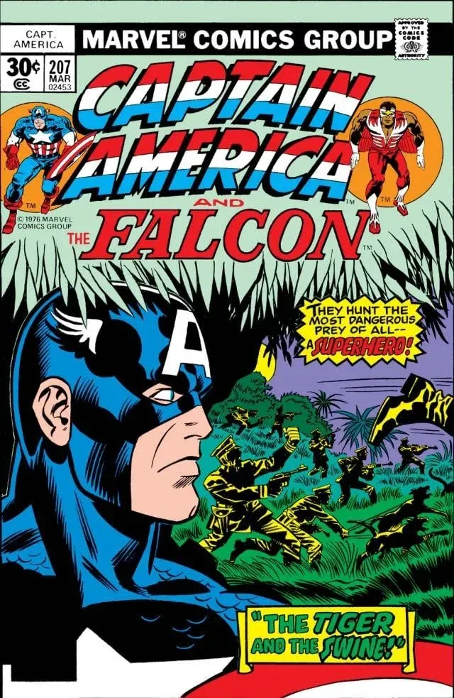 Cover of Captain America #207