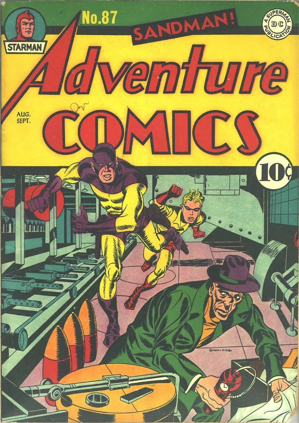 Cover of Adventure Comics #87
