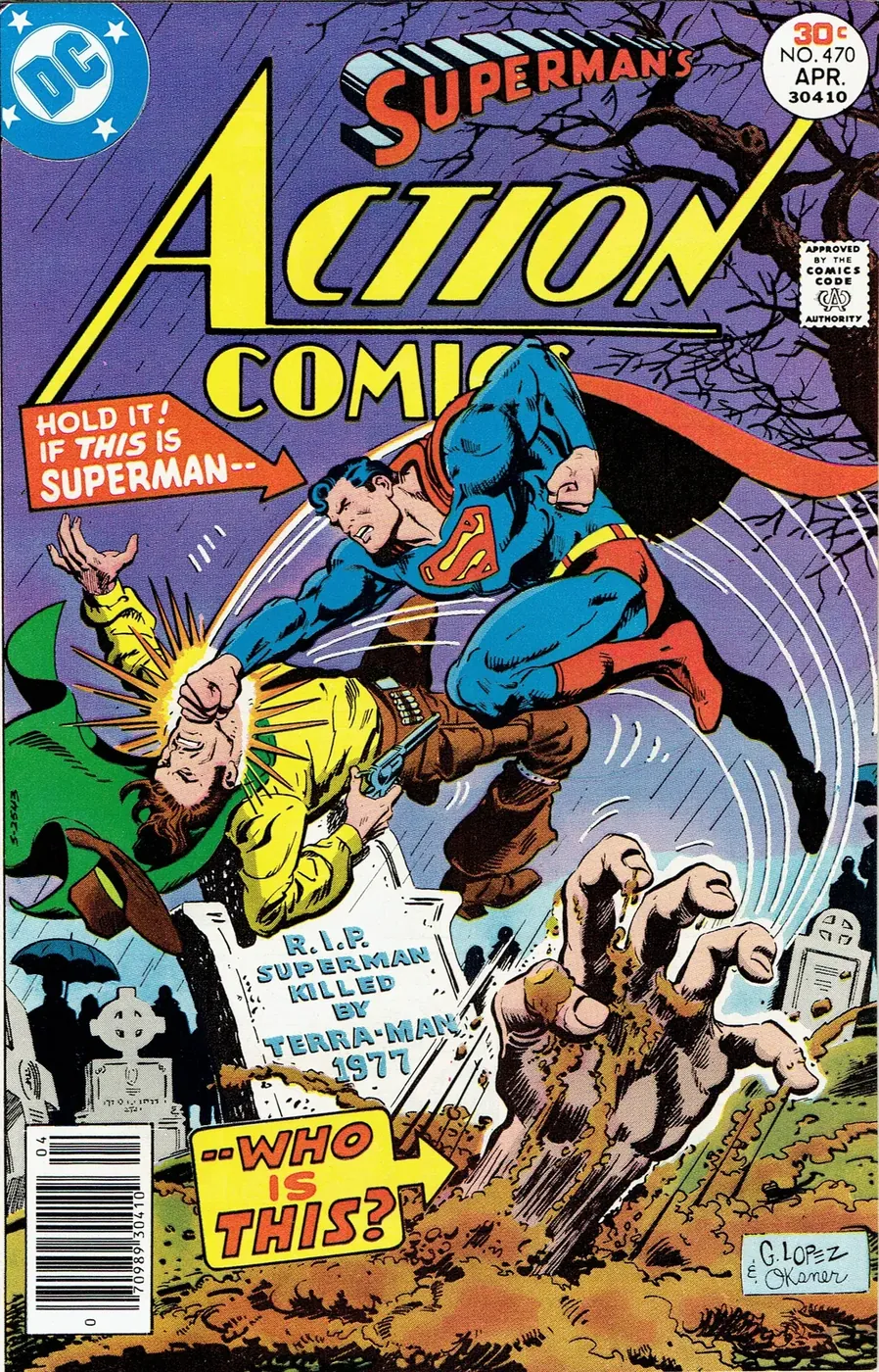 Cover of Action Comics #470