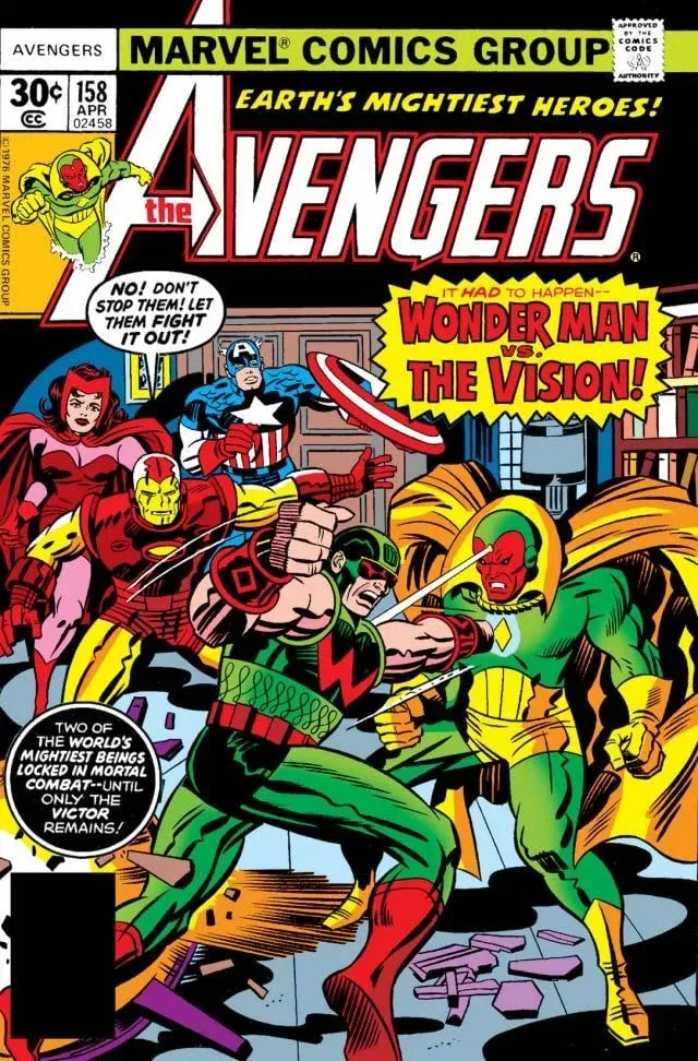 Cover of The Avengers #158