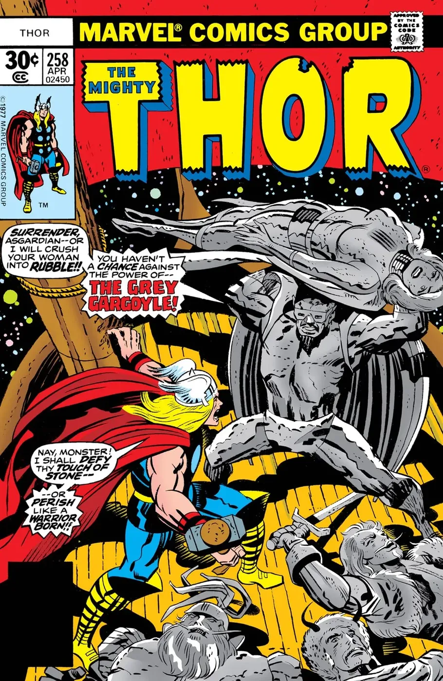 Cover of Thor #258