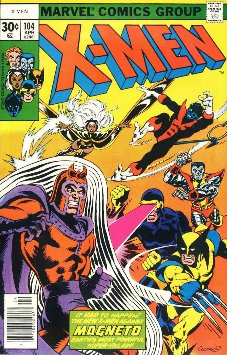 Cover of The X-Men #104