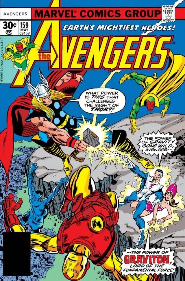 Cover of The Avengers #159