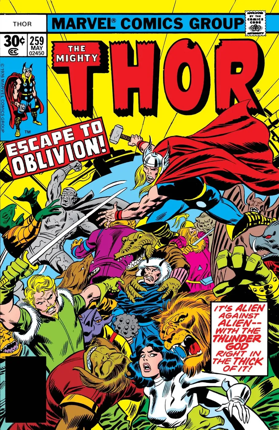 Cover of Thor #259
