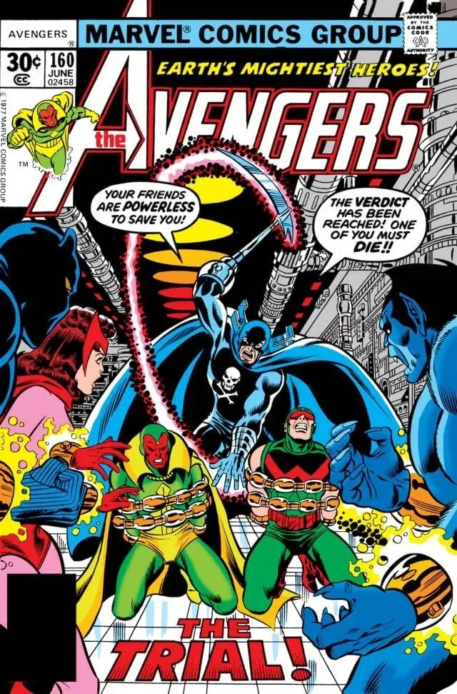 Cover of The Avengers #160