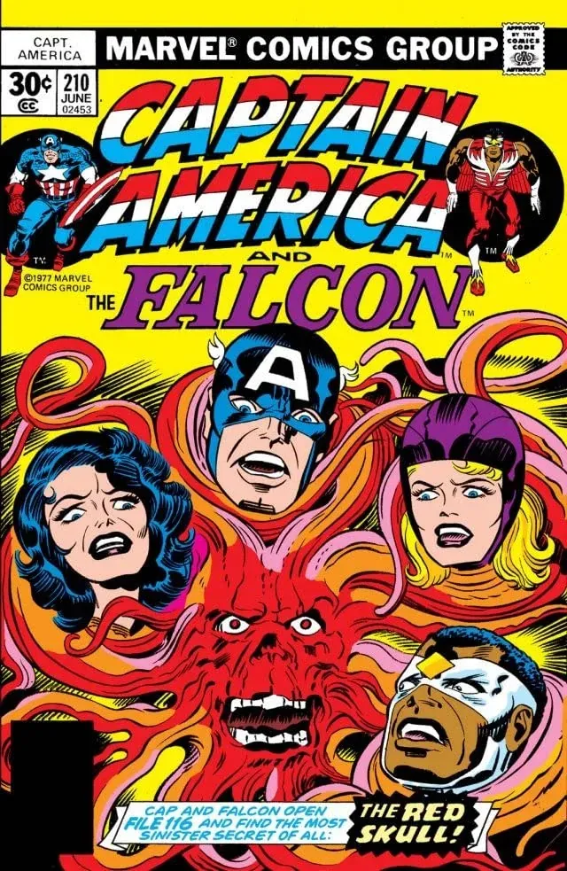 Cover of Captain America #210