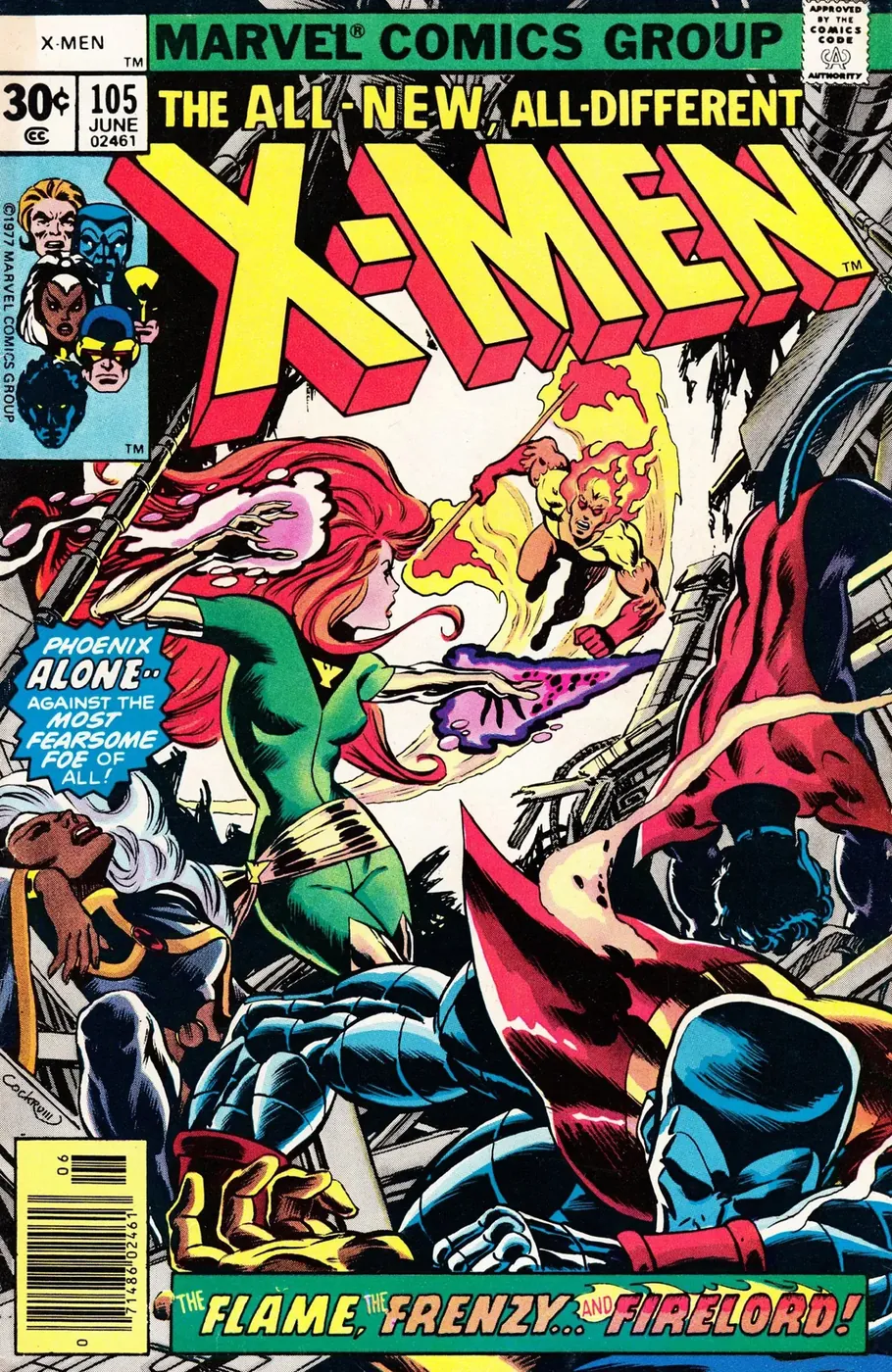 Cover of The X-Men #105