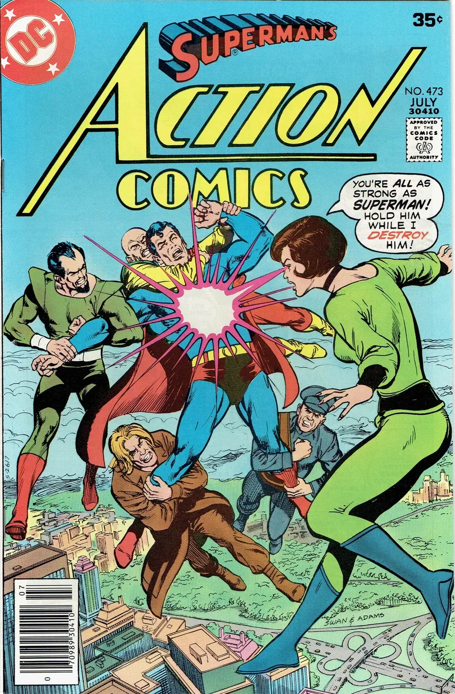 Cover of Action Comics #473