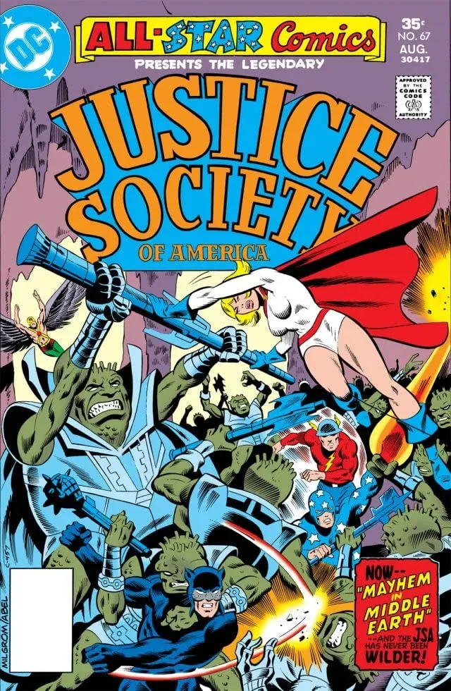 Cover of All-Star Comics #67