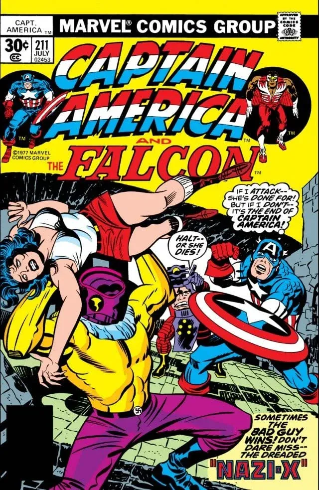 Cover of Captain America #211