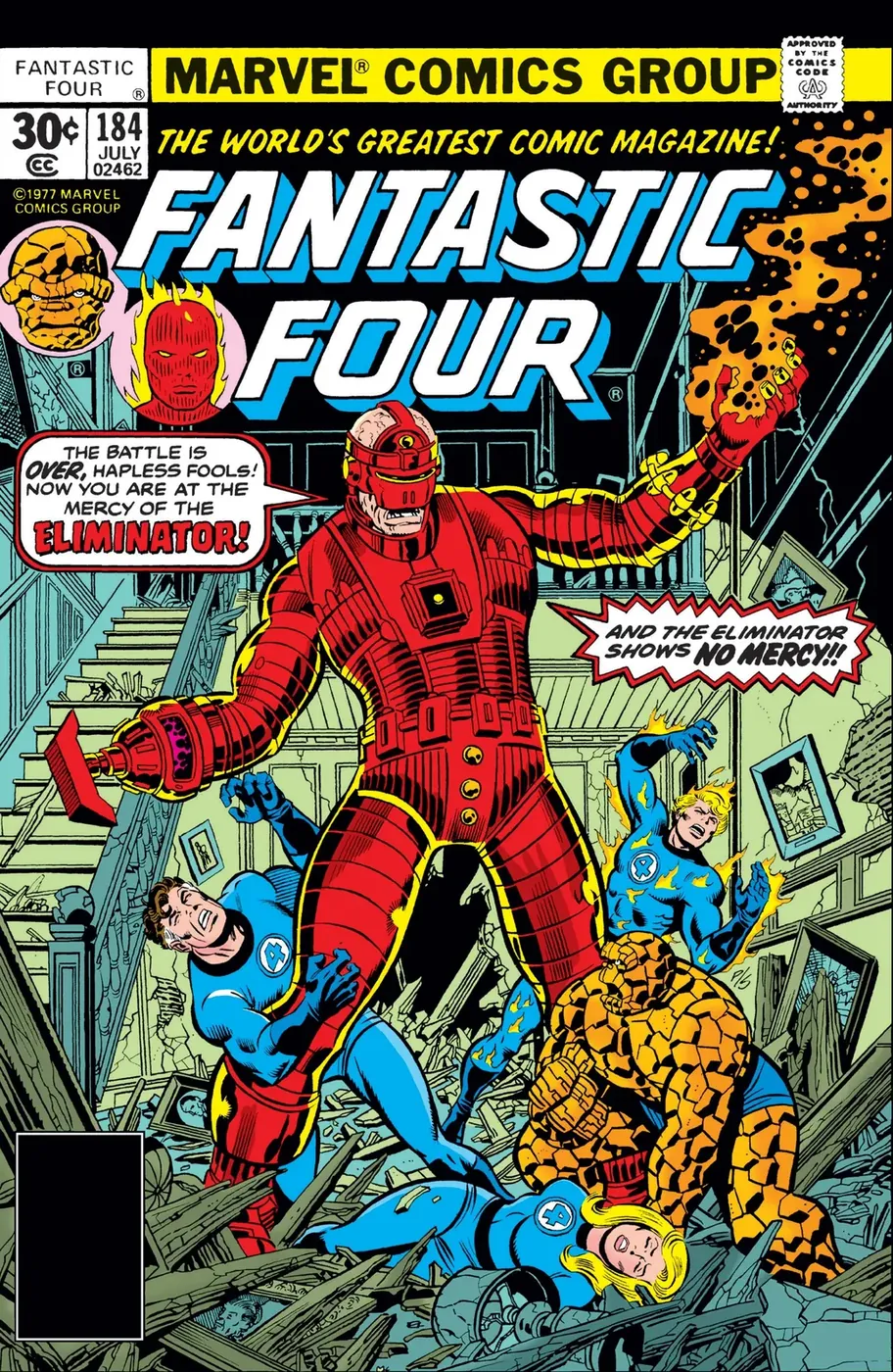 Cover of Fantastic Four #184