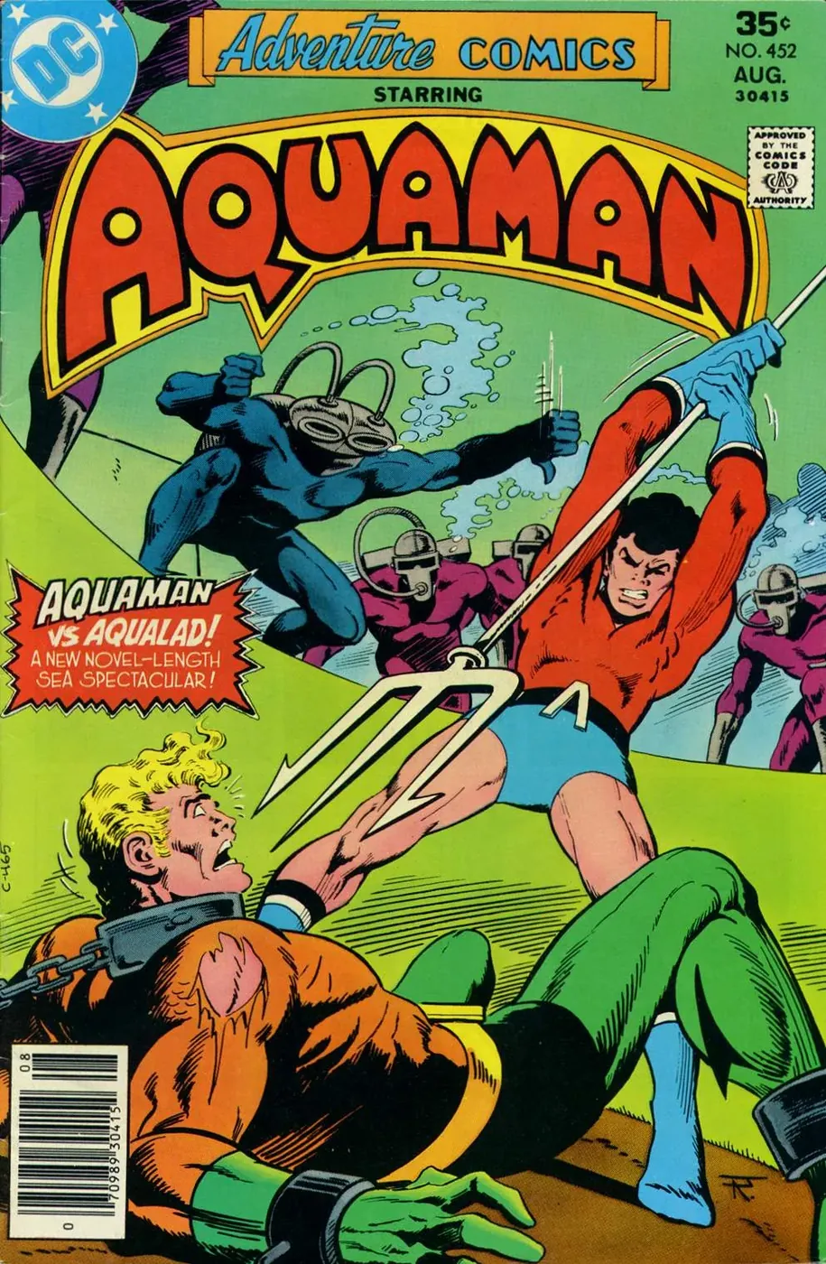 Cover of Adventure Comics #452