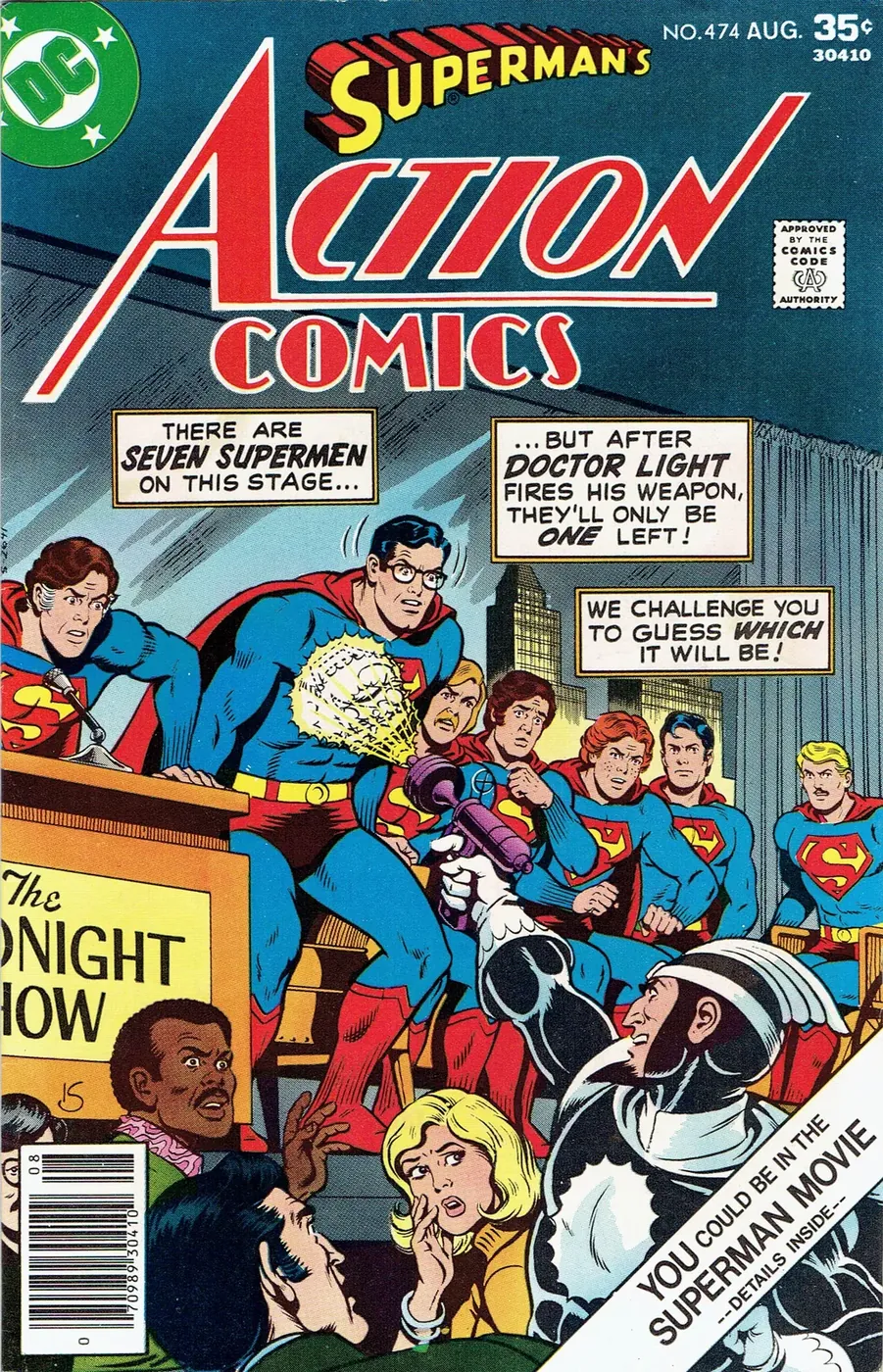 Cover of Action Comics #474
