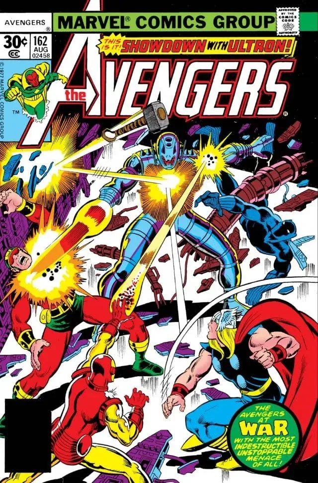 Cover of The Avengers #162