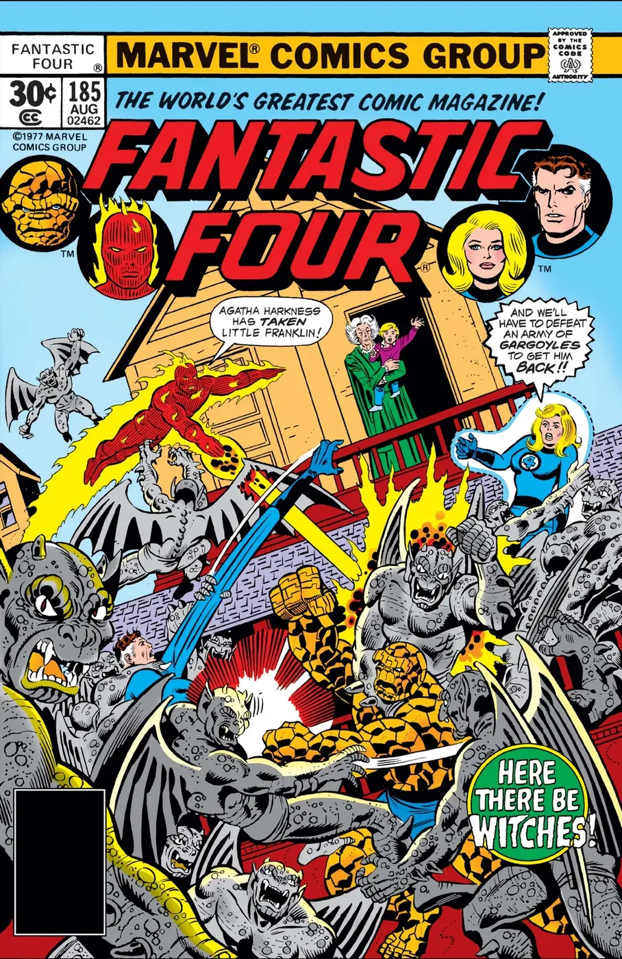 Cover of Fantastic Four #185