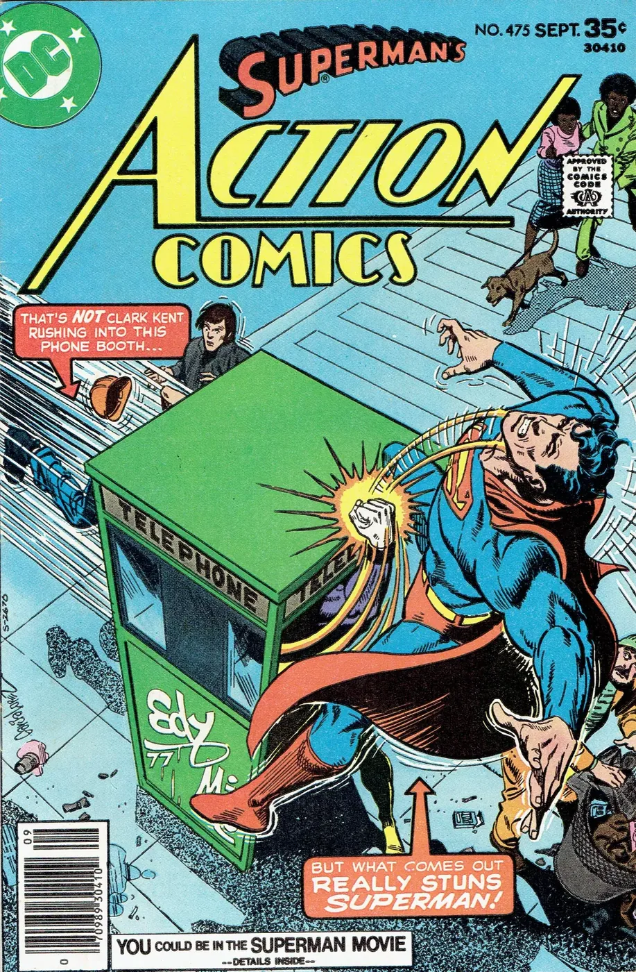 Cover of Action Comics #475