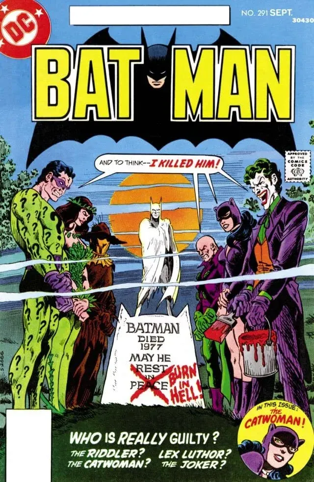 Cover of Batman #291