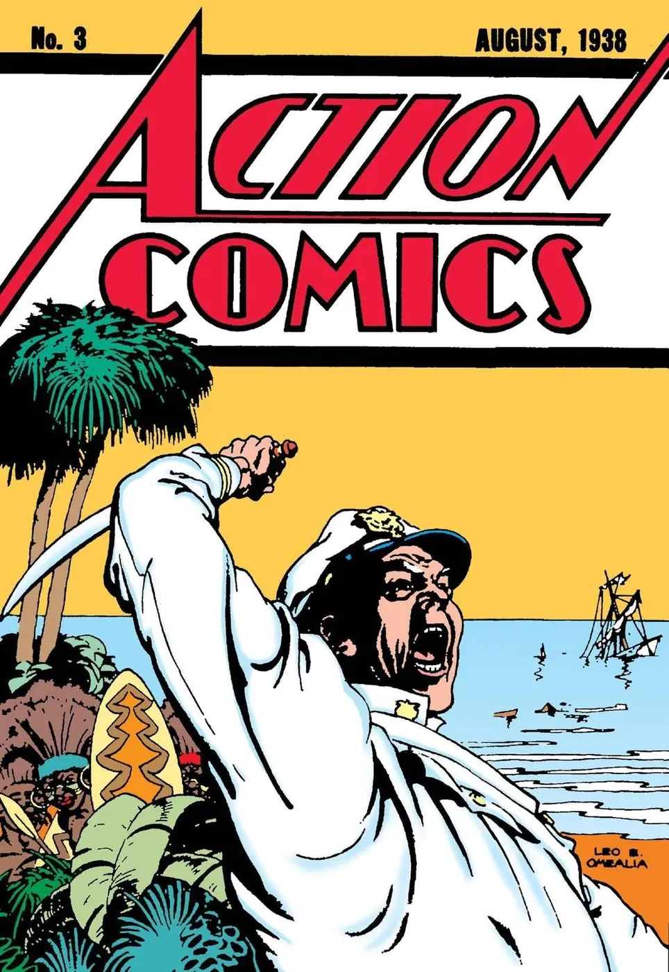 Cover of Action Comics #3