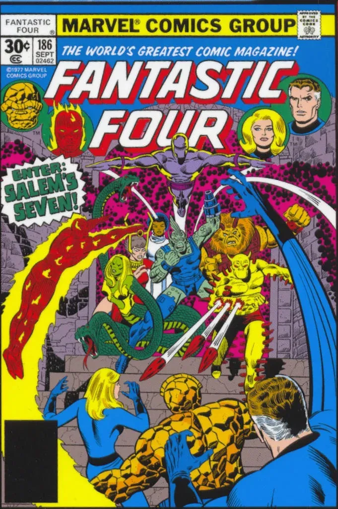 Cover of Fantastic Four #186