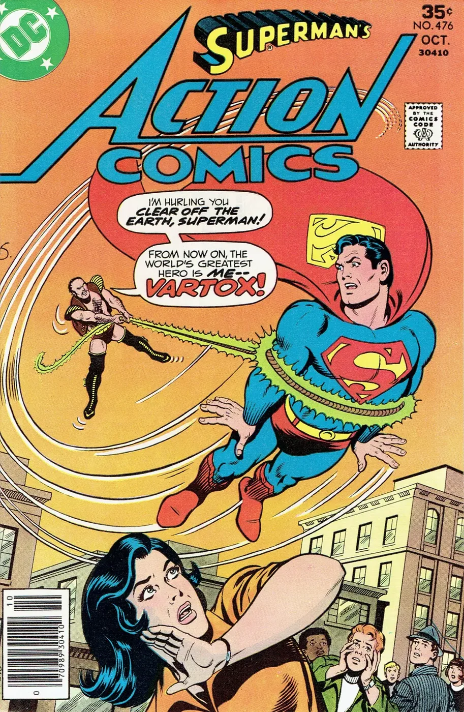 Cover of Action Comics #476