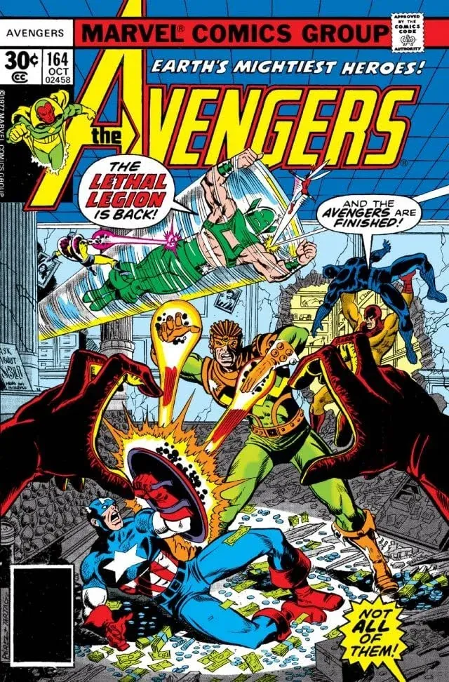 Cover of The Avengers #164