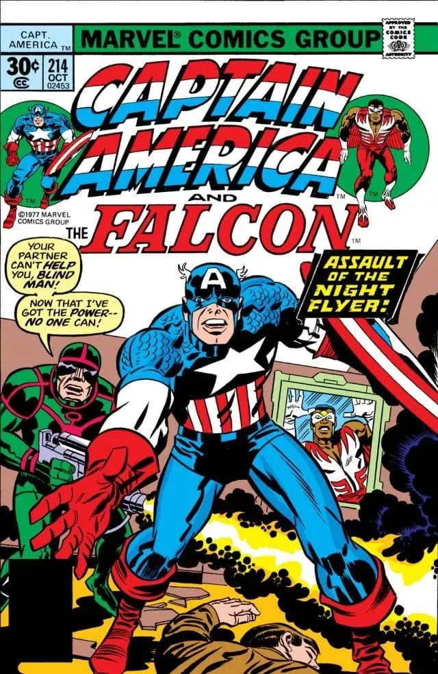 Cover of Captain America #214
