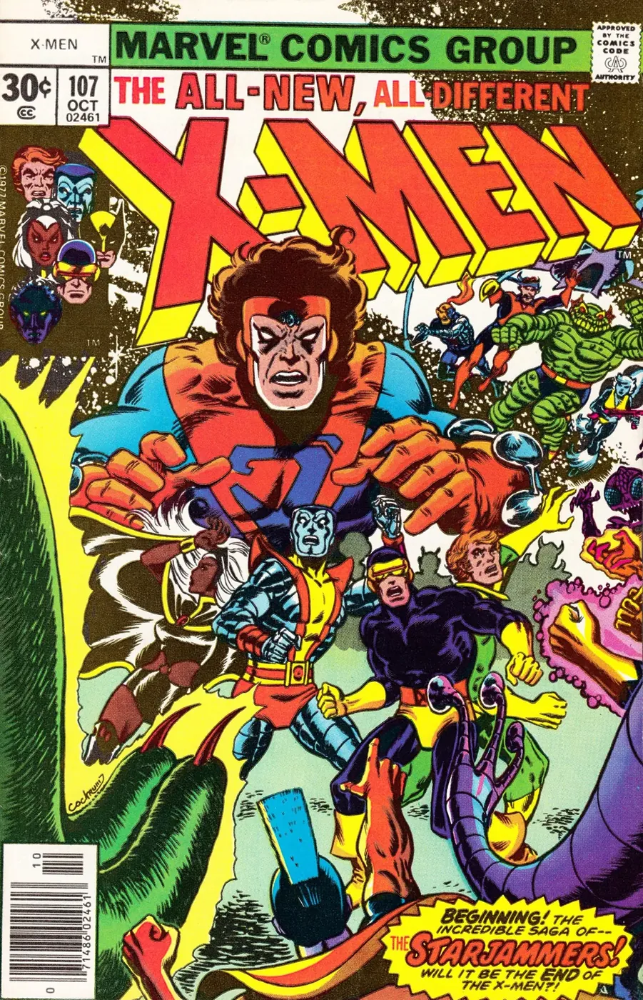 Cover of The X-Men #107
