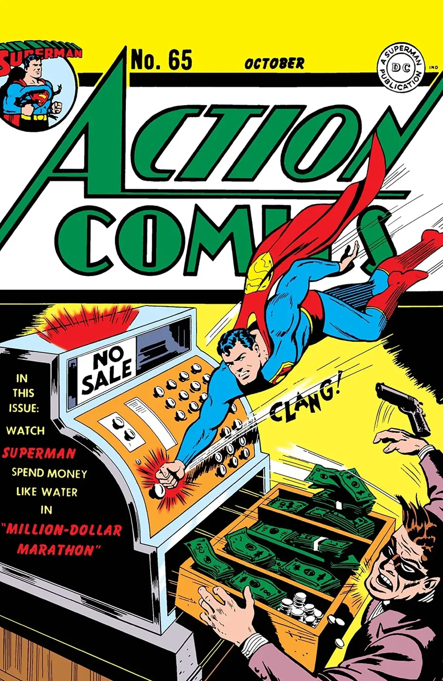 Cover of Action Comics #65