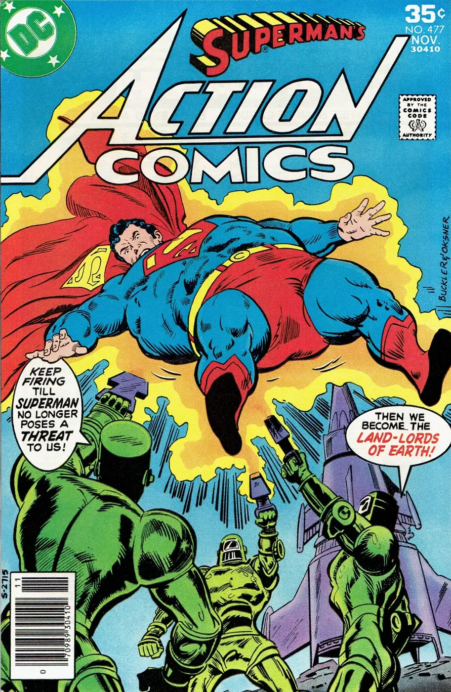 Cover of Action Comics #477